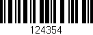 Código de barras (EAN, GTIN, SKU, ISBN): '124354'