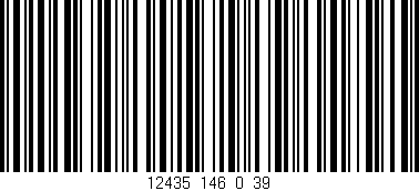 Código de barras (EAN, GTIN, SKU, ISBN): '12435_146_0_39'