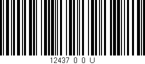 Código de barras (EAN, GTIN, SKU, ISBN): '12437_0_0_U'