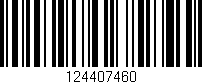 Código de barras (EAN, GTIN, SKU, ISBN): '124407460'