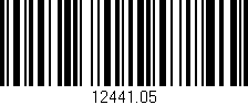 Código de barras (EAN, GTIN, SKU, ISBN): '12441.05'