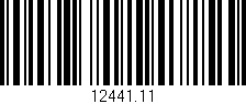 Código de barras (EAN, GTIN, SKU, ISBN): '12441.11'