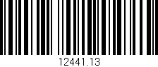 Código de barras (EAN, GTIN, SKU, ISBN): '12441.13'