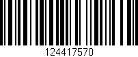 Código de barras (EAN, GTIN, SKU, ISBN): '124417570'