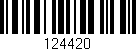 Código de barras (EAN, GTIN, SKU, ISBN): '124420'
