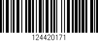 Código de barras (EAN, GTIN, SKU, ISBN): '124420171'