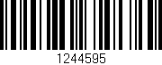 Código de barras (EAN, GTIN, SKU, ISBN): '1244595'