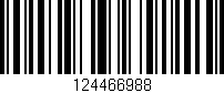 Código de barras (EAN, GTIN, SKU, ISBN): '124466988'