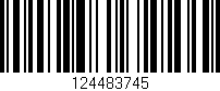 Código de barras (EAN, GTIN, SKU, ISBN): '124483745'