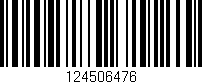 Código de barras (EAN, GTIN, SKU, ISBN): '124506476'