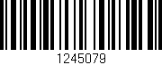 Código de barras (EAN, GTIN, SKU, ISBN): '1245079'