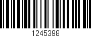 Código de barras (EAN, GTIN, SKU, ISBN): '1245398'
