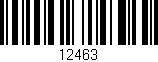 Código de barras (EAN, GTIN, SKU, ISBN): '12463'