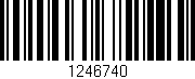 Código de barras (EAN, GTIN, SKU, ISBN): '1246740'