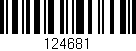 Código de barras (EAN, GTIN, SKU, ISBN): '124681'