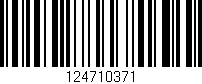 Código de barras (EAN, GTIN, SKU, ISBN): '124710371'