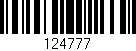 Código de barras (EAN, GTIN, SKU, ISBN): '124777'