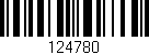 Código de barras (EAN, GTIN, SKU, ISBN): '124780'