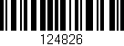 Código de barras (EAN, GTIN, SKU, ISBN): '124826'