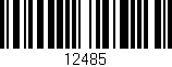Código de barras (EAN, GTIN, SKU, ISBN): '12485'