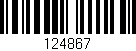 Código de barras (EAN, GTIN, SKU, ISBN): '124867'