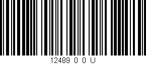 Código de barras (EAN, GTIN, SKU, ISBN): '12489_0_0_U'