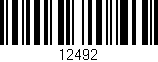 Código de barras (EAN, GTIN, SKU, ISBN): '12492'
