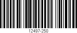 Código de barras (EAN, GTIN, SKU, ISBN): '12497-250'