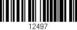 Código de barras (EAN, GTIN, SKU, ISBN): '12497'
