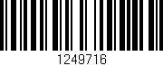 Código de barras (EAN, GTIN, SKU, ISBN): '1249716'