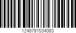 Código de barras (EAN, GTIN, SKU, ISBN): '1249791534083'