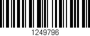 Código de barras (EAN, GTIN, SKU, ISBN): '1249796'