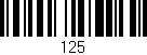 Código de barras (EAN, GTIN, SKU, ISBN): '125'
