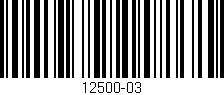 Código de barras (EAN, GTIN, SKU, ISBN): '12500-03'