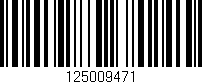 Código de barras (EAN, GTIN, SKU, ISBN): '125009471'