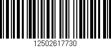 Código de barras (EAN, GTIN, SKU, ISBN): '12502617730'