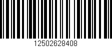 Código de barras (EAN, GTIN, SKU, ISBN): '12502628408'