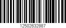 Código de barras (EAN, GTIN, SKU, ISBN): '12502632887'