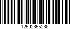 Código de barras (EAN, GTIN, SKU, ISBN): '12502655268'