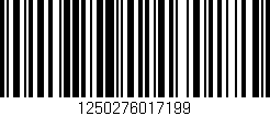 Código de barras (EAN, GTIN, SKU, ISBN): '1250276017199'