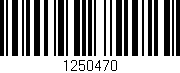 Código de barras (EAN, GTIN, SKU, ISBN): '1250470'