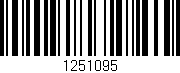 Código de barras (EAN, GTIN, SKU, ISBN): '1251095'
