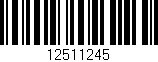 Código de barras (EAN, GTIN, SKU, ISBN): '12511245'