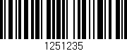 Código de barras (EAN, GTIN, SKU, ISBN): '1251235'