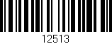 Código de barras (EAN, GTIN, SKU, ISBN): '12513'