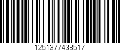 Código de barras (EAN, GTIN, SKU, ISBN): '1251377438517'