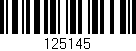 Código de barras (EAN, GTIN, SKU, ISBN): '125145'