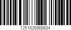 Código de barras (EAN, GTIN, SKU, ISBN): '1251626968604'