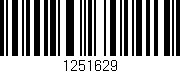 Código de barras (EAN, GTIN, SKU, ISBN): '1251629'