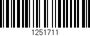 Código de barras (EAN, GTIN, SKU, ISBN): '1251711'